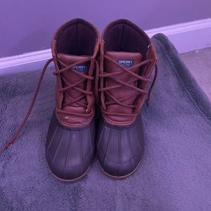 sperry duck boots